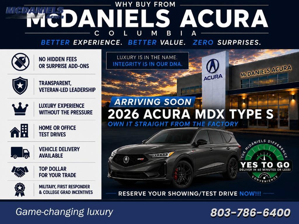 New 2026 Acura MDX SH-AWD Type S w/Advance Package SUV