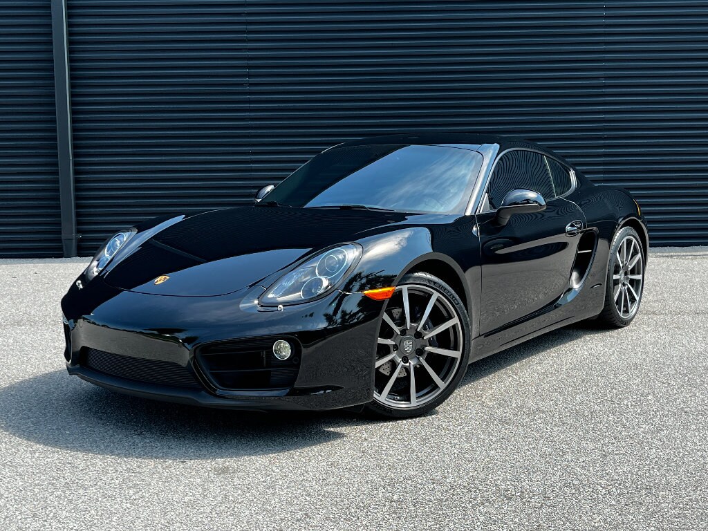 Certified 2016 Porsche Cayman Black Edition Coupe
