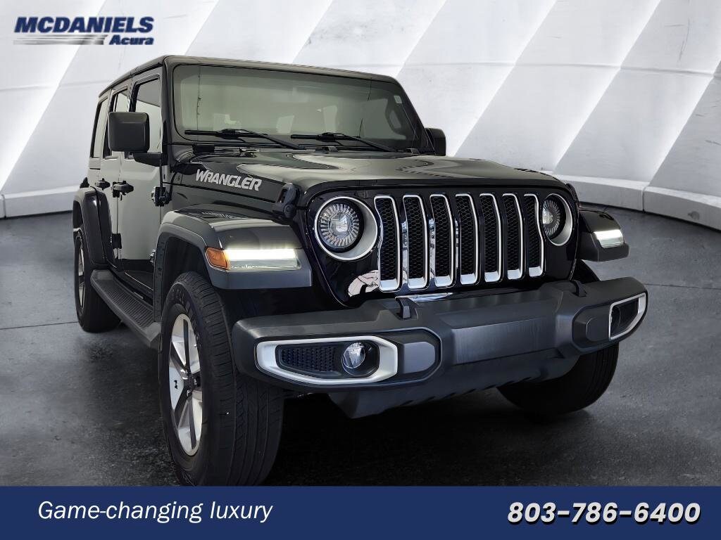 Used 2019 Jeep Wrangler Unlimited Sahara 4x4 SUV