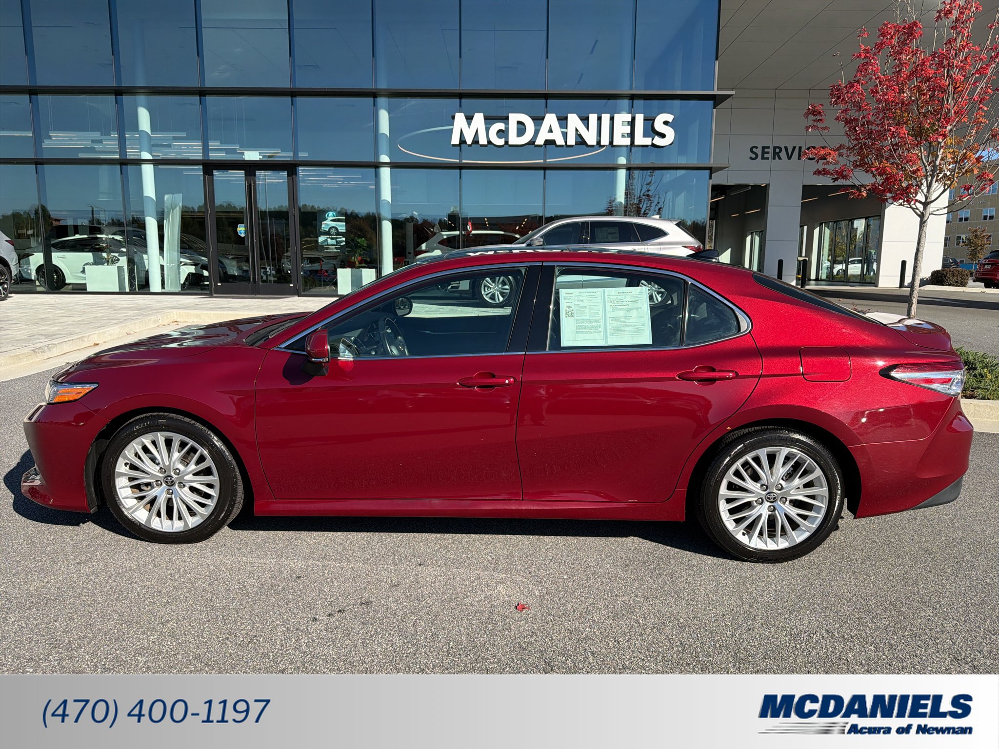 Used 2020 Toyota Camry XLE V6 Sedan