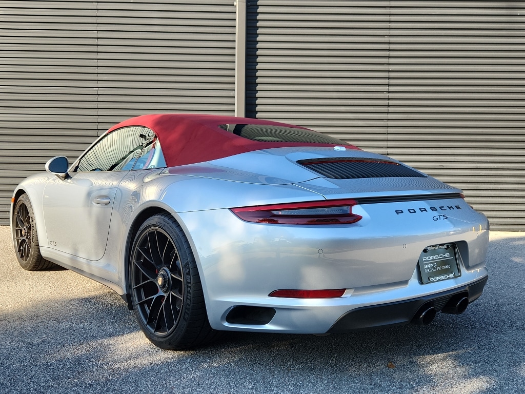 Certified 2018 Porsche 911 Carrera 4 GTS Cabriolet