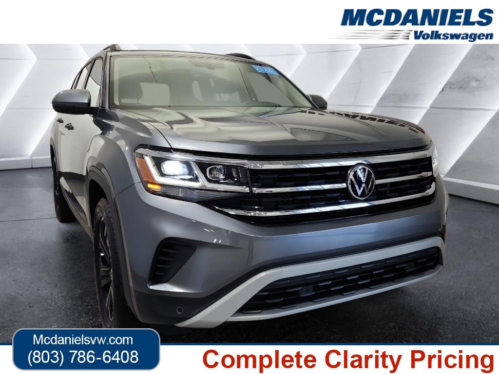 Certified 2022 Volkswagen Atlas 3.6L V6 SE w/Technology SUV