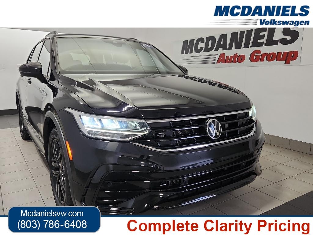 Certified 2022 Volkswagen Tiguan 2.0T SE R-Line Black SUV