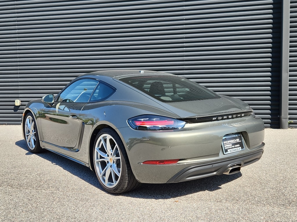 Certified 2022 Porsche 718 Cayman Coupe