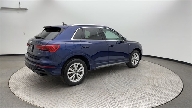 Certified 2022 Audi Q3 S Line Premium with VIN WA1DECF33N1147642 for sale in Littleton, CO