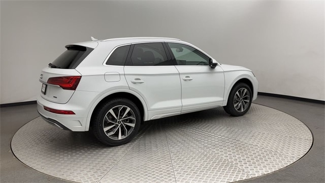 Used 2021 Audi Q5 Premium Plus with VIN WA1BAAFY6M2073533 for sale in Littleton, CO