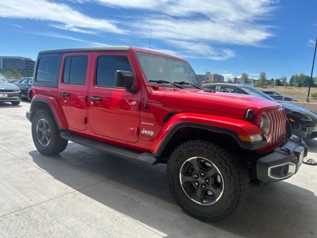 Used 2020 Jeep Wrangler Unlimited Sahara SUV
