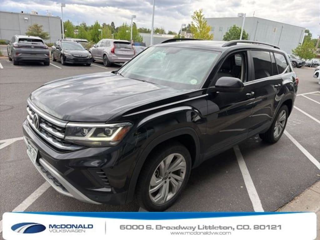 Used 2021 Volkswagen Atlas 3.6L V6 SE w/Technology 4MOTION SUV