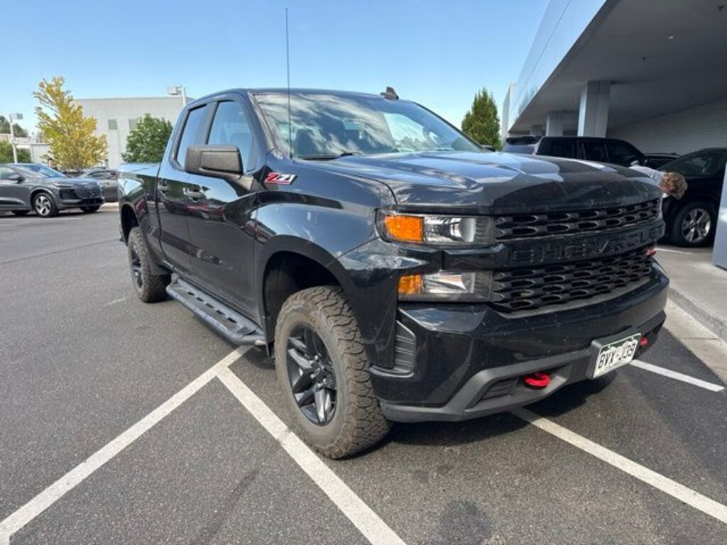 Used 2020 Chevrolet Silverado 1500 Silverado Custom Trail Boss Truck Double Cab