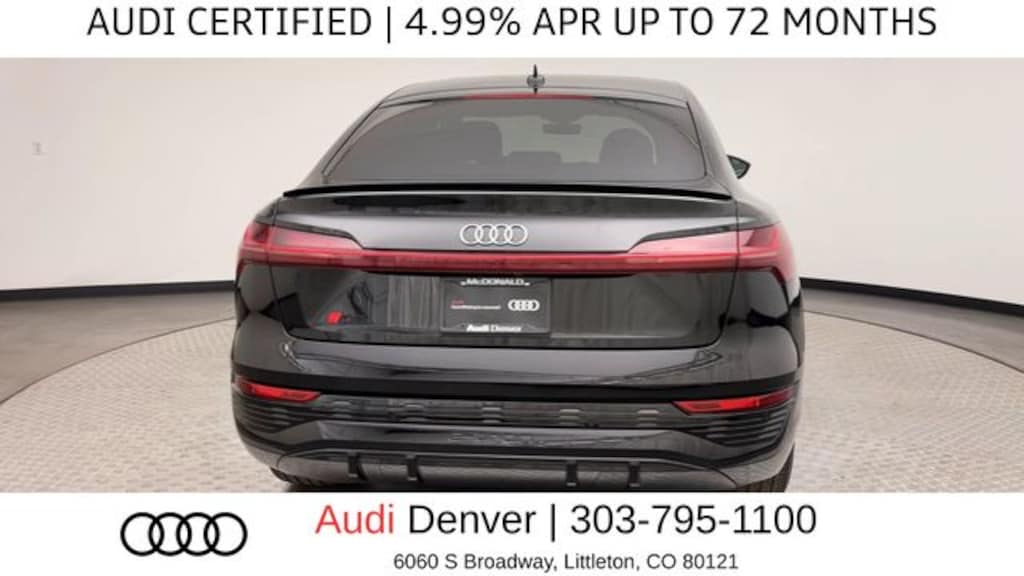 Used 2024 Audi Q8 Sportback e-tron S line Premium SUV