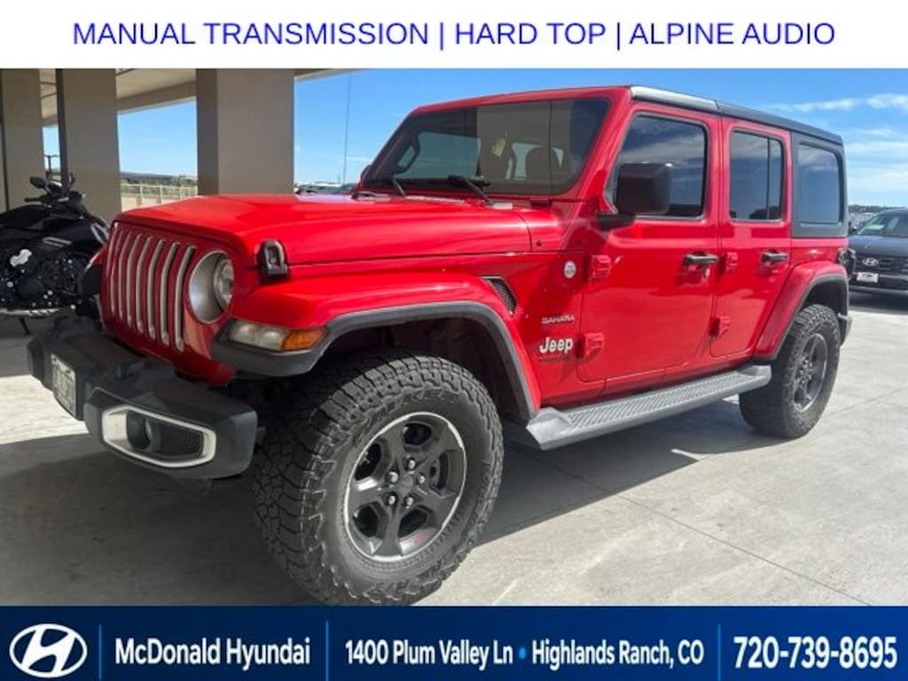 Used 2020 Jeep Wrangler Unlimited Sahara SUV