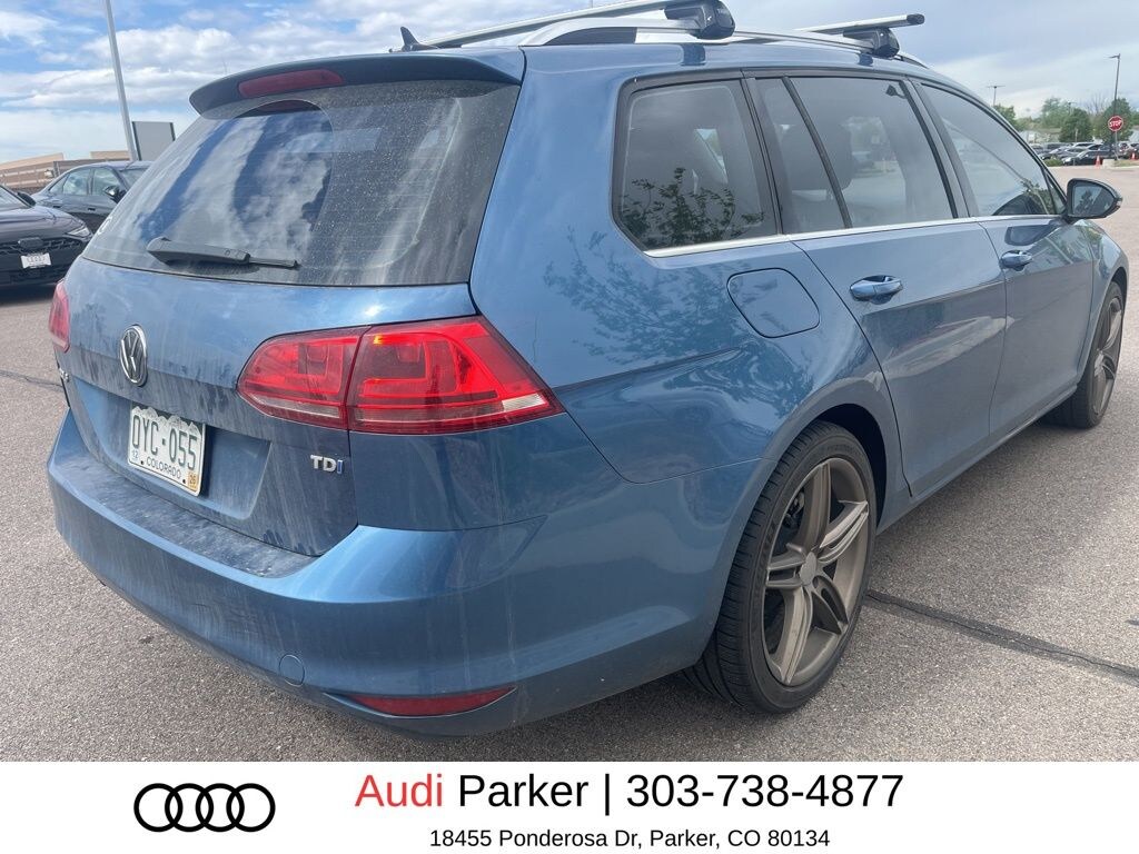 Used 2015 Volkswagen Golf SportWagen TDI S 4-Door Wagon