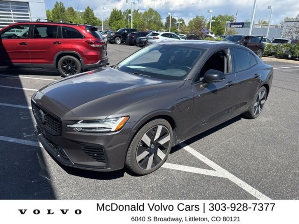 Certified 2025 Volvo S60 Plug-In Hybrid T8 Plus Sedan