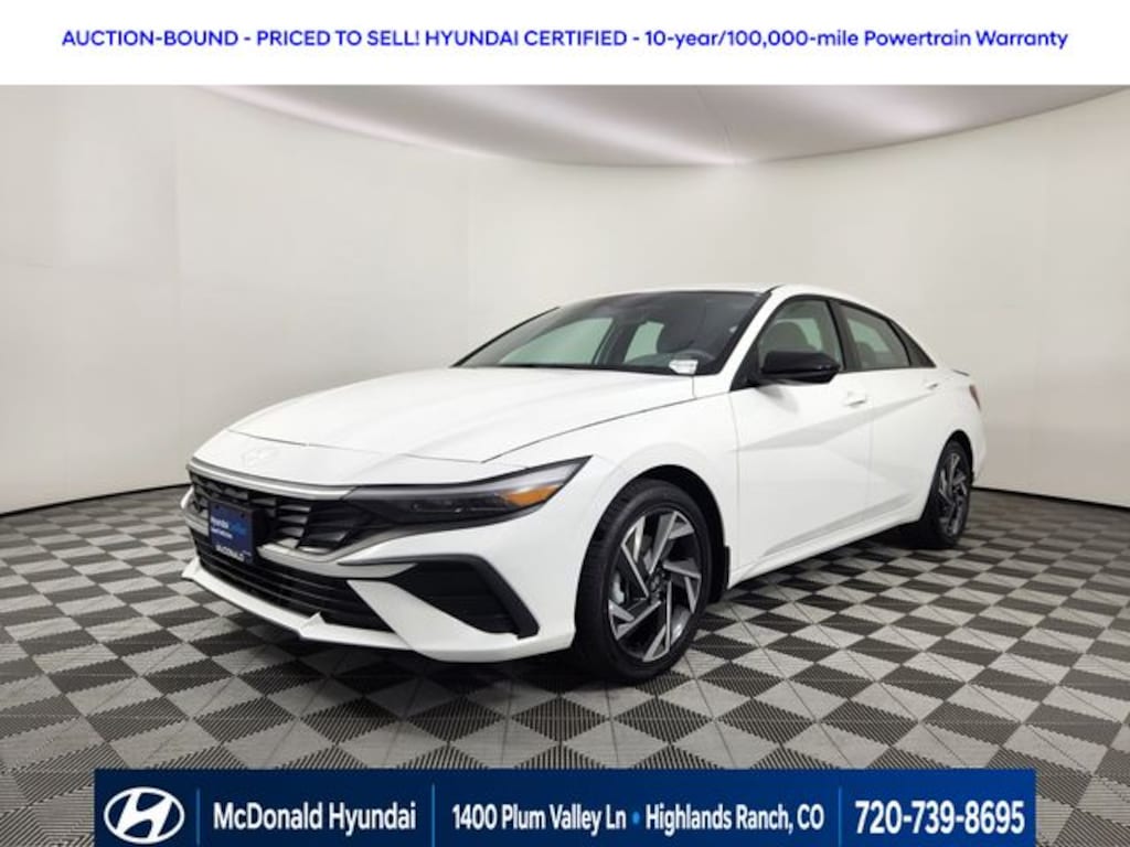 Used 2025 Hyundai Elantra Hybrid SEL Sport Sedan
