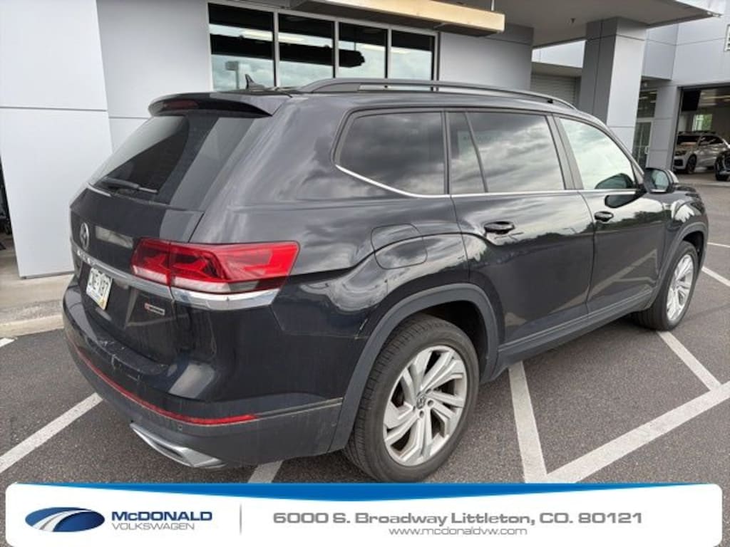 Used 2021 Volkswagen Atlas 3.6L V6 SE w/Technology 4MOTION SUV