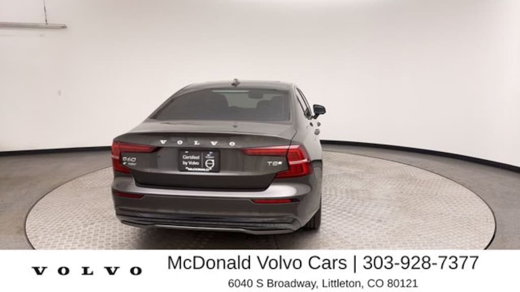 Certified 2025 Volvo S60 Plug-In Hybrid T8 Plus Sedan
