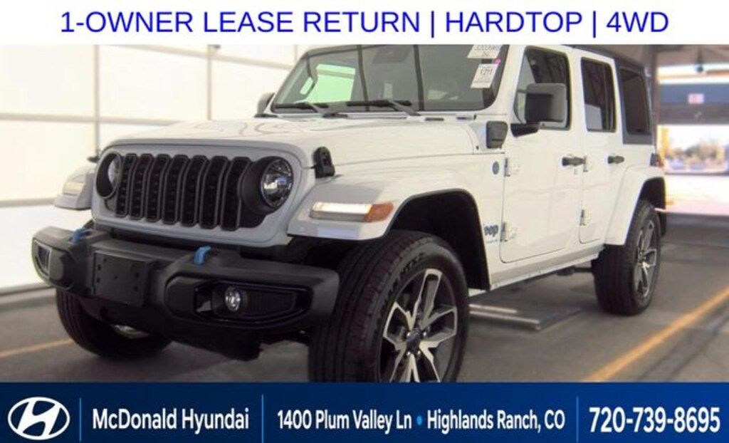 Used 2024 Jeep Wrangler 4xe Sport SUV