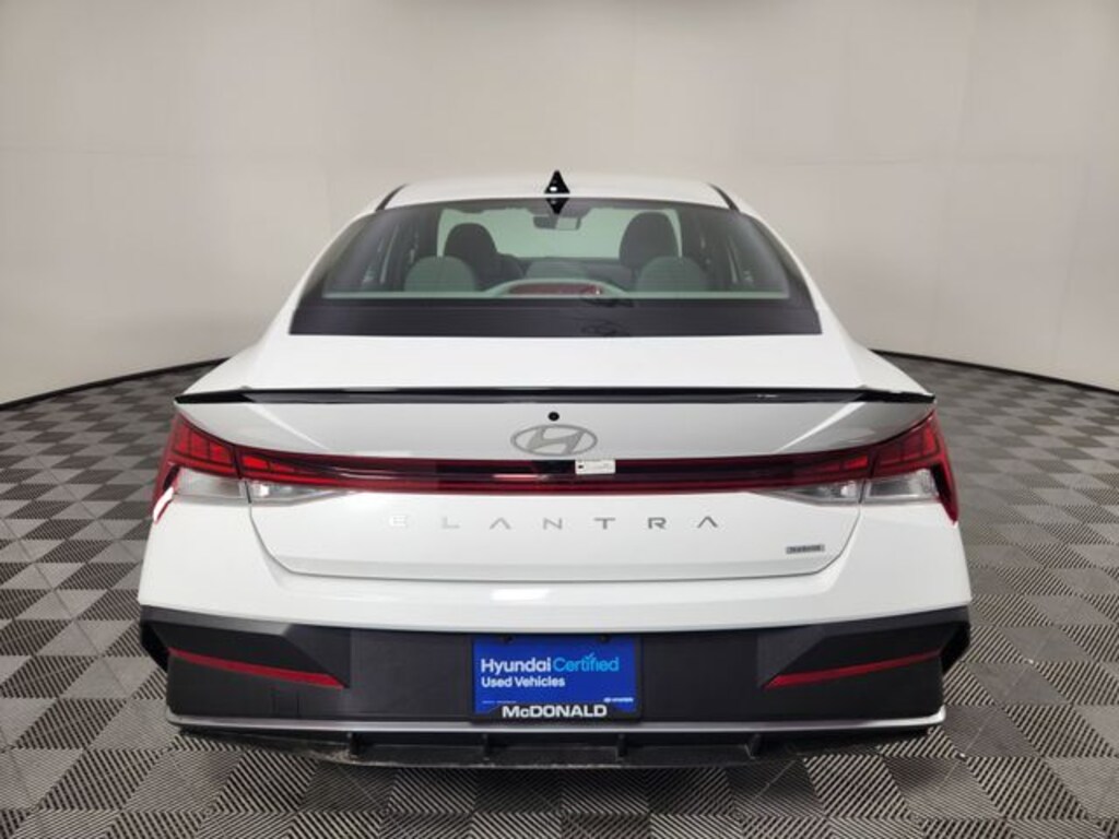 Used 2025 Hyundai Elantra Hybrid SEL Sport Sedan