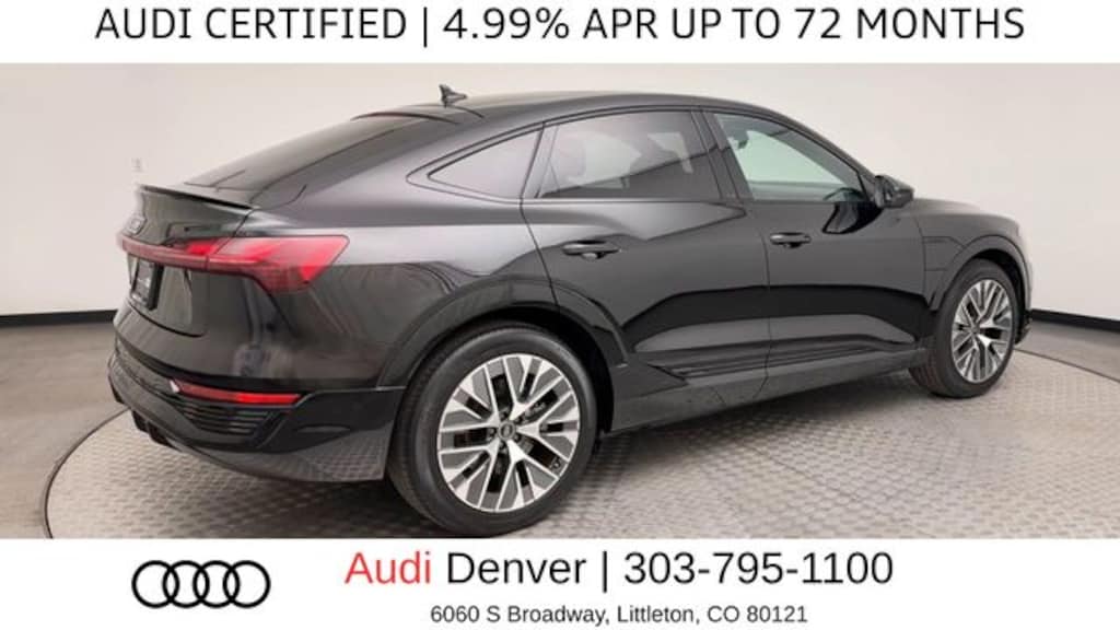Used 2024 Audi Q8 Sportback e-tron S line Premium SUV