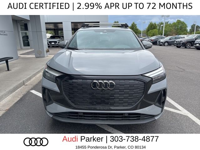 Used 2024 Audi Q4 e-tron Premium Plus with VIN WA1LUBFZ4RP058811 for sale in Littleton, CO