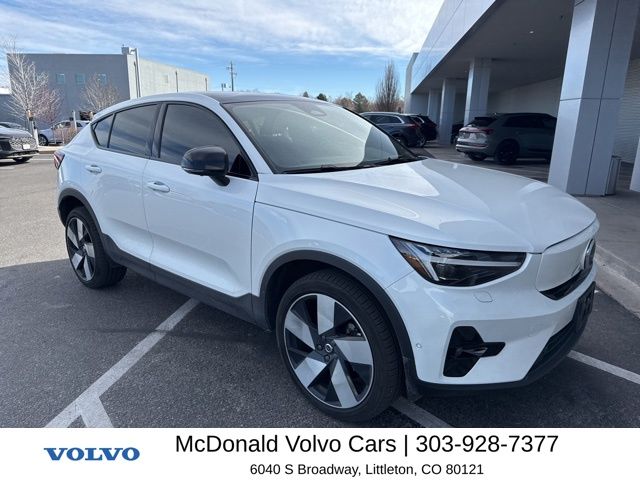 Certified 2023 Volvo C40 Ultimate with VIN YV4ED3GM6P2053057 for sale in Littleton, CO