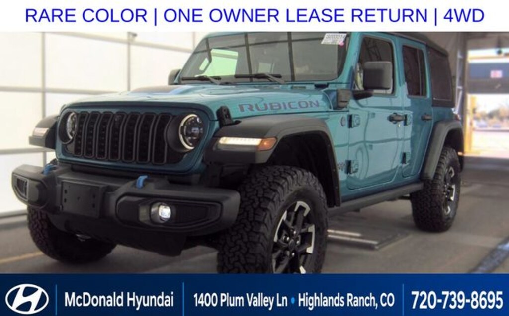 Used 2024 Jeep Wrangler 4xe Rubicon SUV