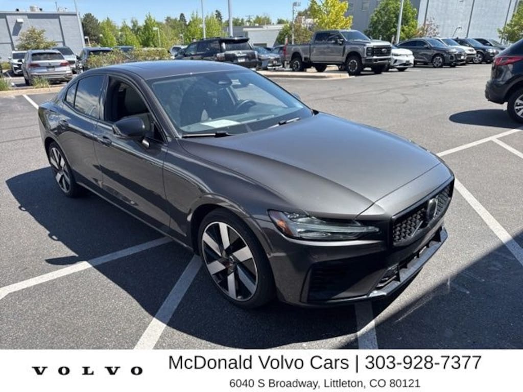 Certified 2025 Volvo S60 Plug-In Hybrid T8 Plus Sedan
