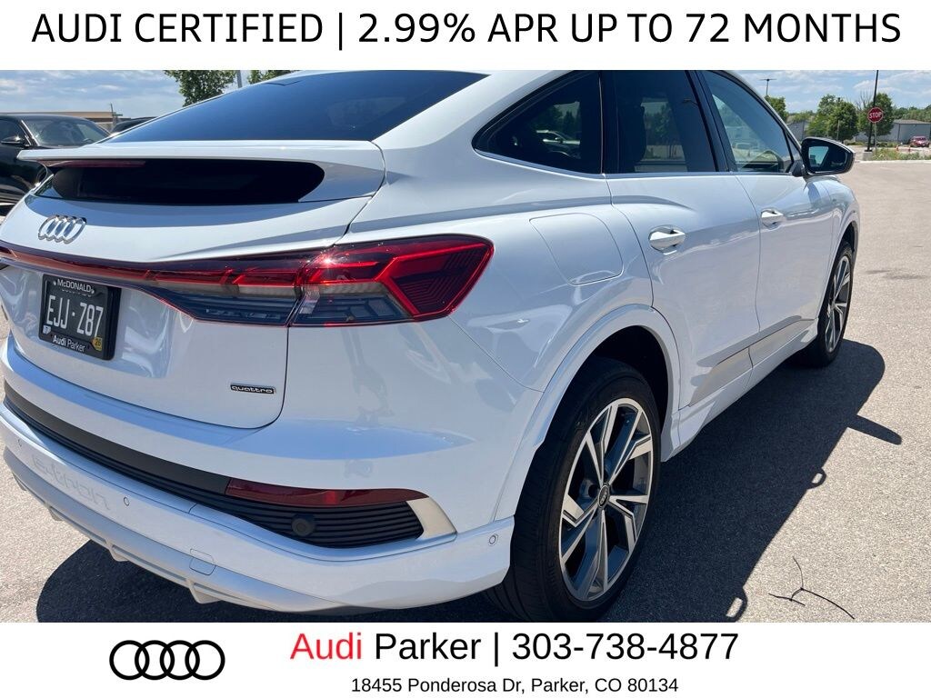 Used 2024 Audi Q4 Sportback e-tron 50 Premium SUV