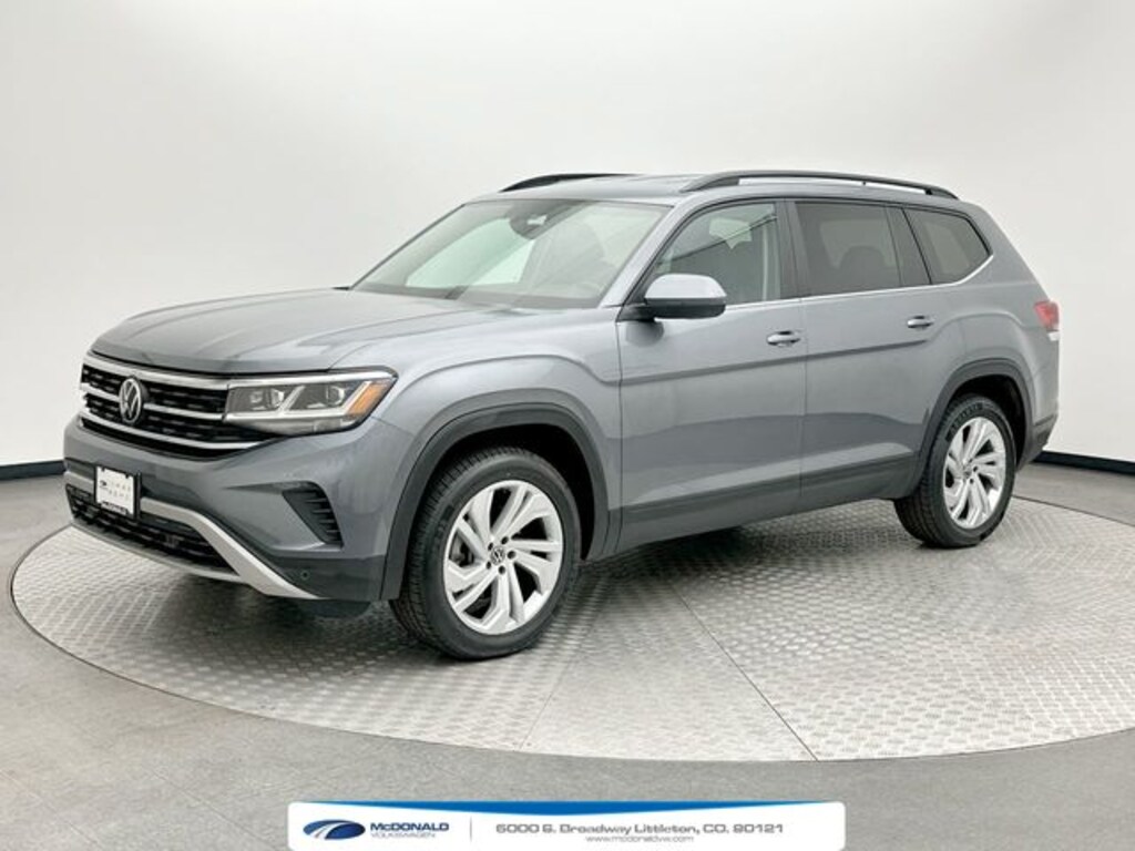 Used 2021 Volkswagen Atlas 3.6L V6 SE w/Technology 4MOTION SUV
