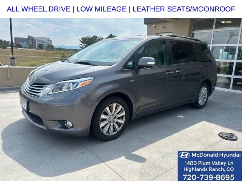 Used 2017 Toyota Sienna Limited Premium 7 Passenger Van