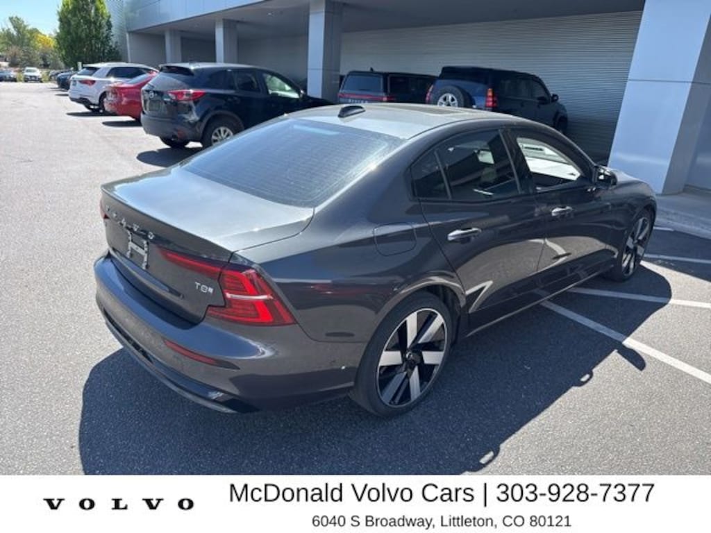Certified 2025 Volvo S60 Plug-In Hybrid T8 Plus Sedan