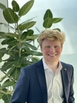 Staff member Sam McDonald from ID_618555