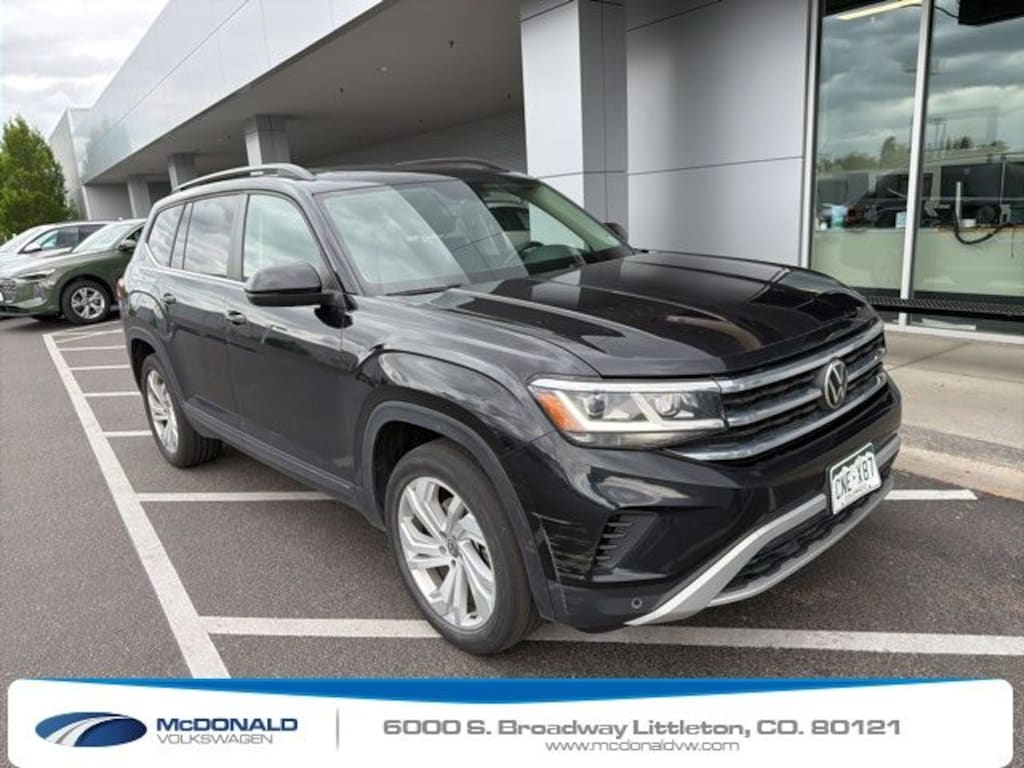 Used 2021 Volkswagen Atlas 3.6L V6 SE w/Technology 4MOTION SUV