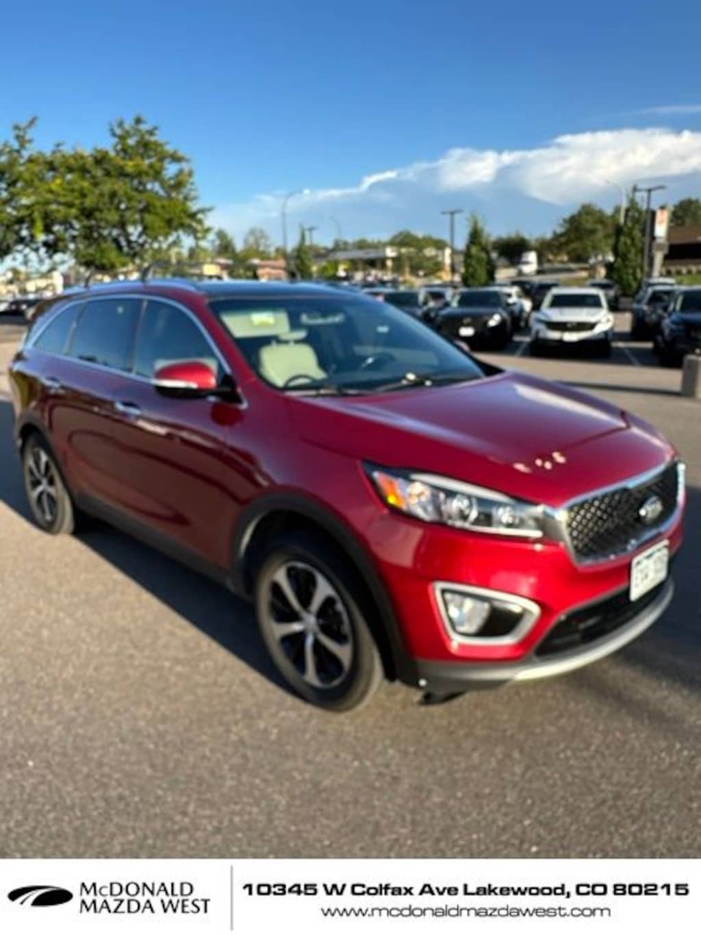 Used 2016 Kia Sorento 3.3L EX FWD SUV
