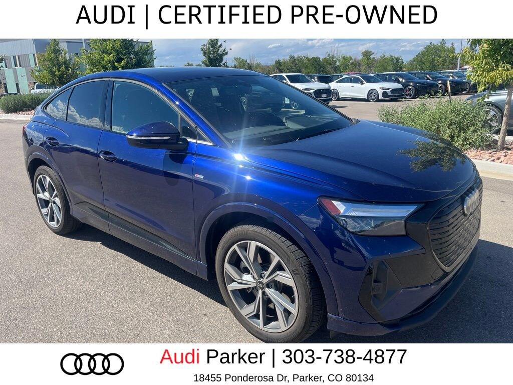 Used 2024 Audi Q4 Sportback e-tron 55 Premium SUV