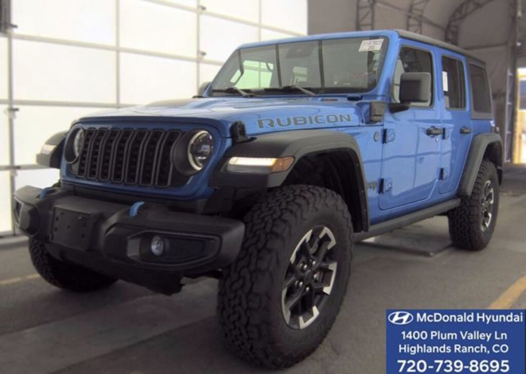 Used 2024 Jeep Wrangler 4xe Rubicon SUV