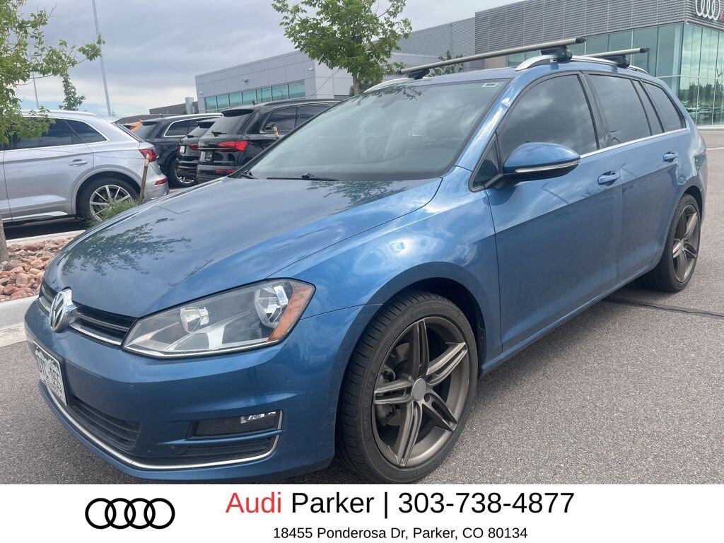 Used 2015 Volkswagen Golf SportWagen TDI S 4-Door Wagon