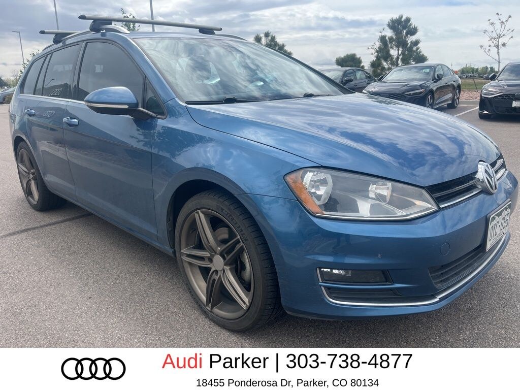 Used 2015 Volkswagen Golf SportWagen TDI S 4-Door Wagon