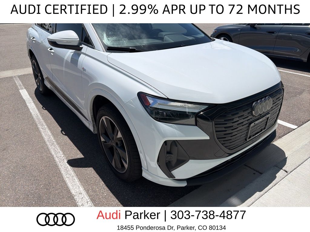 Used 2024 Audi Q4 e-tron Premium Plus with VIN WA1L2BFZ6RP027100 for sale in Littleton, CO