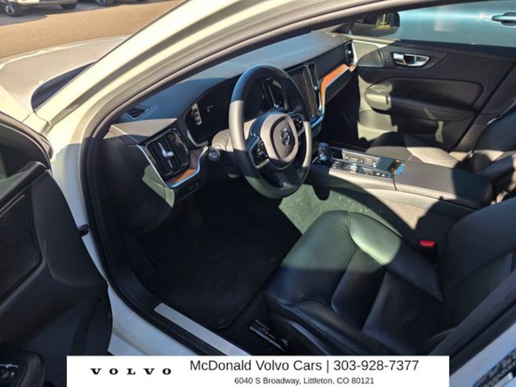 Certified 2023 Volvo S60 Recharge Plug-In Hybrid Plus Black Sedan