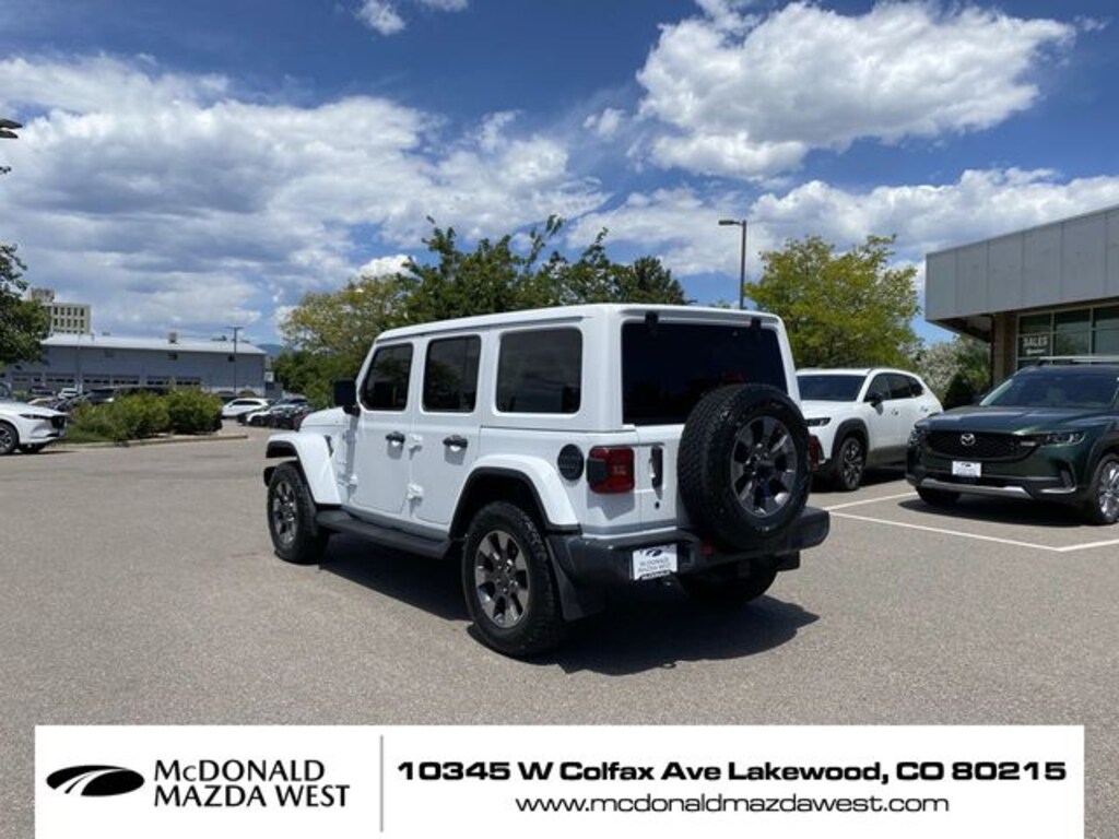 Used 2018 Jeep Wrangler Unlimited Sahara 4x4 SUV