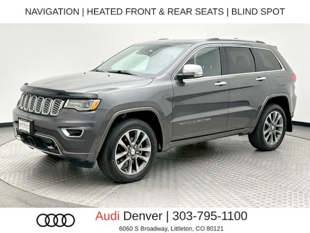 Used 2017 Jeep Grand Cherokee Overland 4x4 SUV