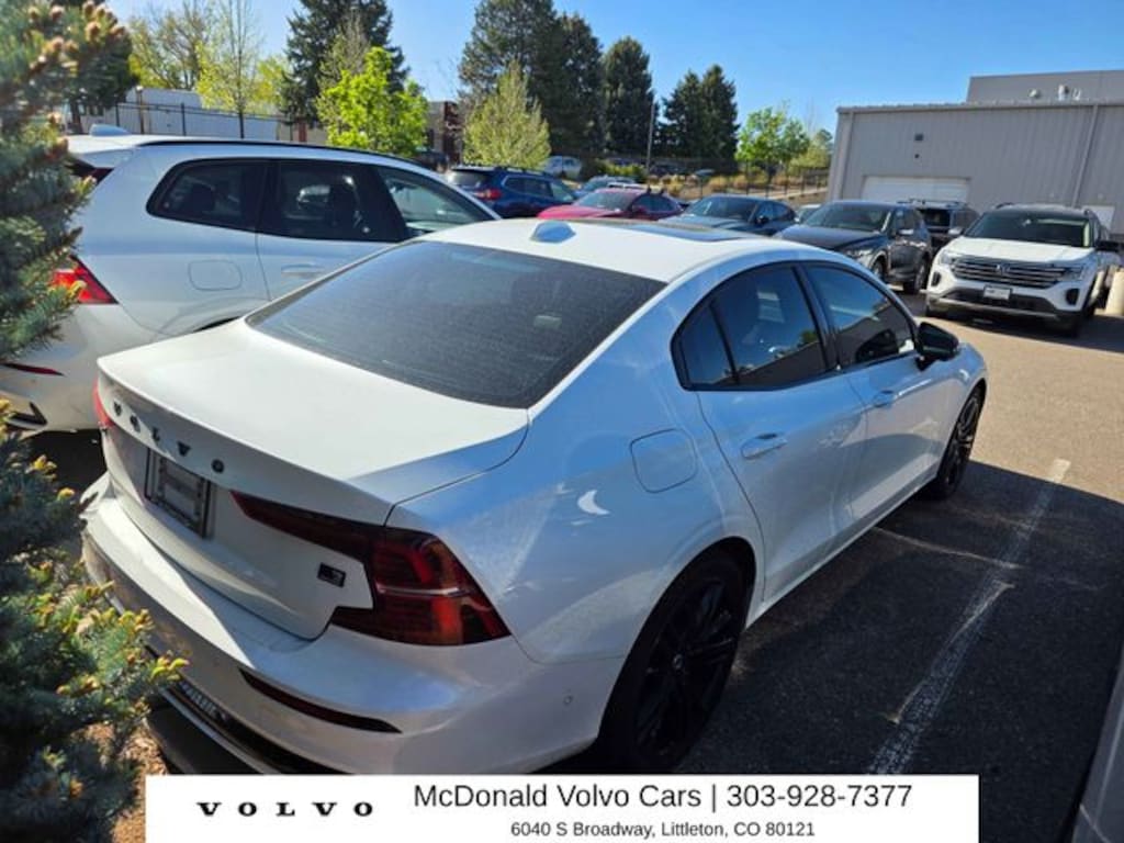 Certified 2023 Volvo S60 Recharge Plug-In Hybrid Plus Black Sedan