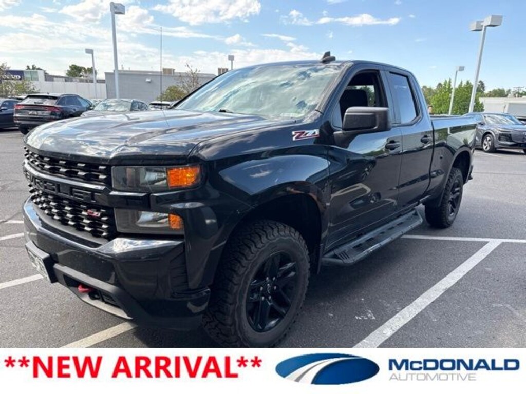 Used 2020 Chevrolet Silverado 1500 Silverado Custom Trail Boss Truck Double Cab