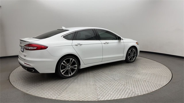 Used 2019 Ford Fusion Titanium with VIN 3FA6P0D99KR207204 for sale in Littleton, CO