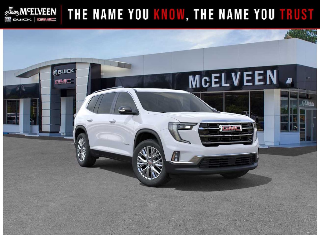 New 2026 GMC Acadia Elevation SUV