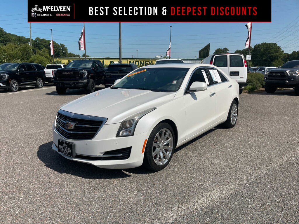 Used 2018 CADILLAC ATS Luxury AWD Car