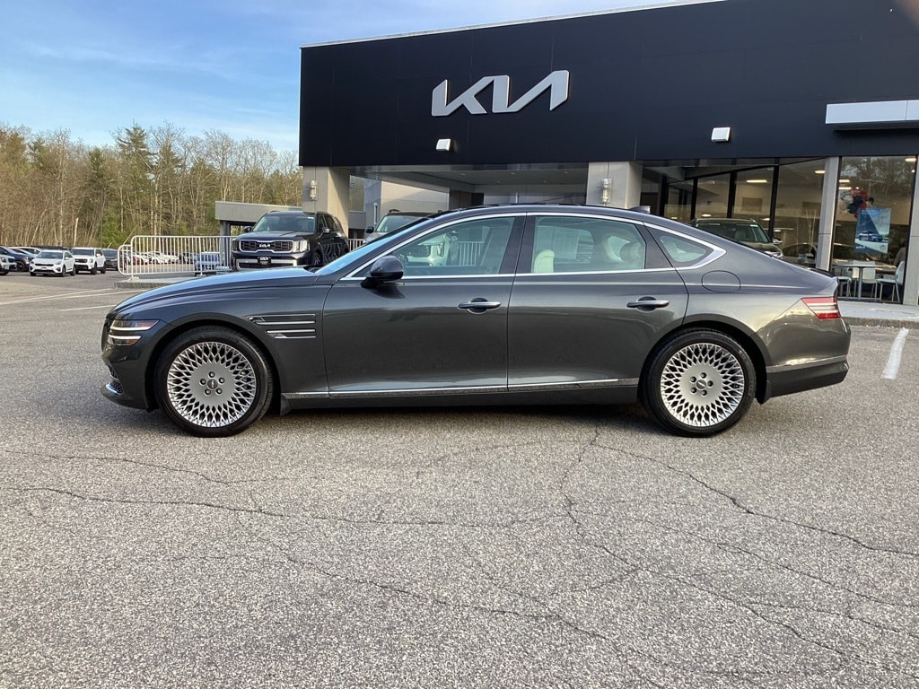 Used 2022 GENESIS G80 Base with VIN KMTGB4SC0NU103833 for sale in North Hampton, NH