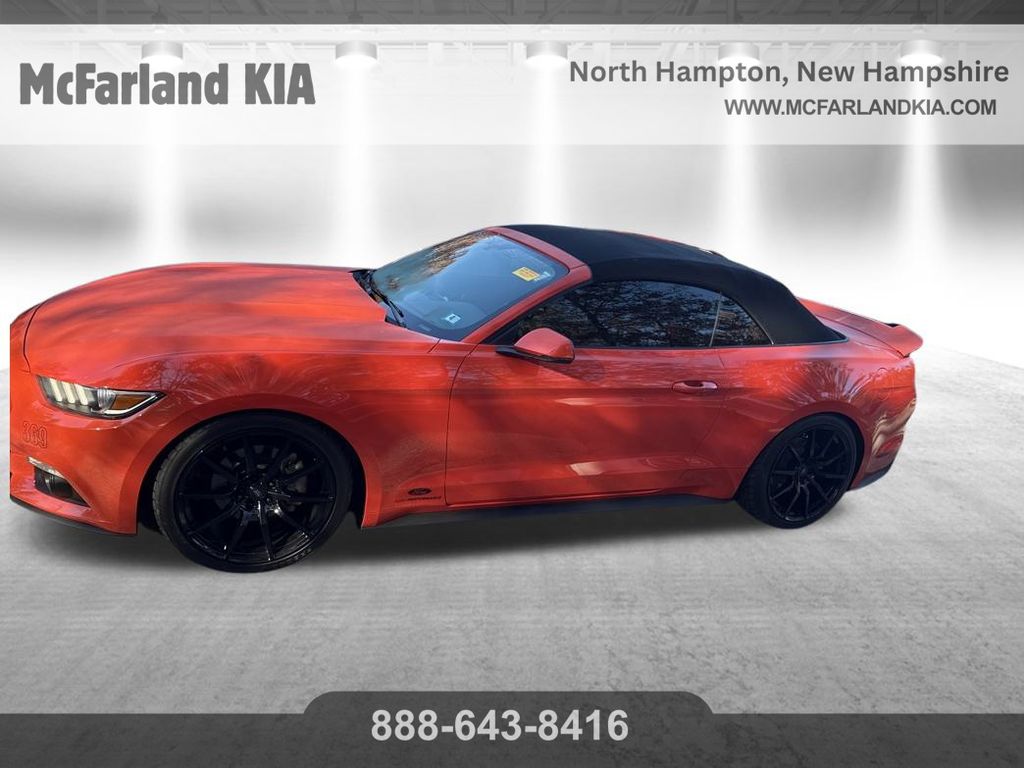 2015 Ford Mustang EcoBoost Premium Convertible photo 2