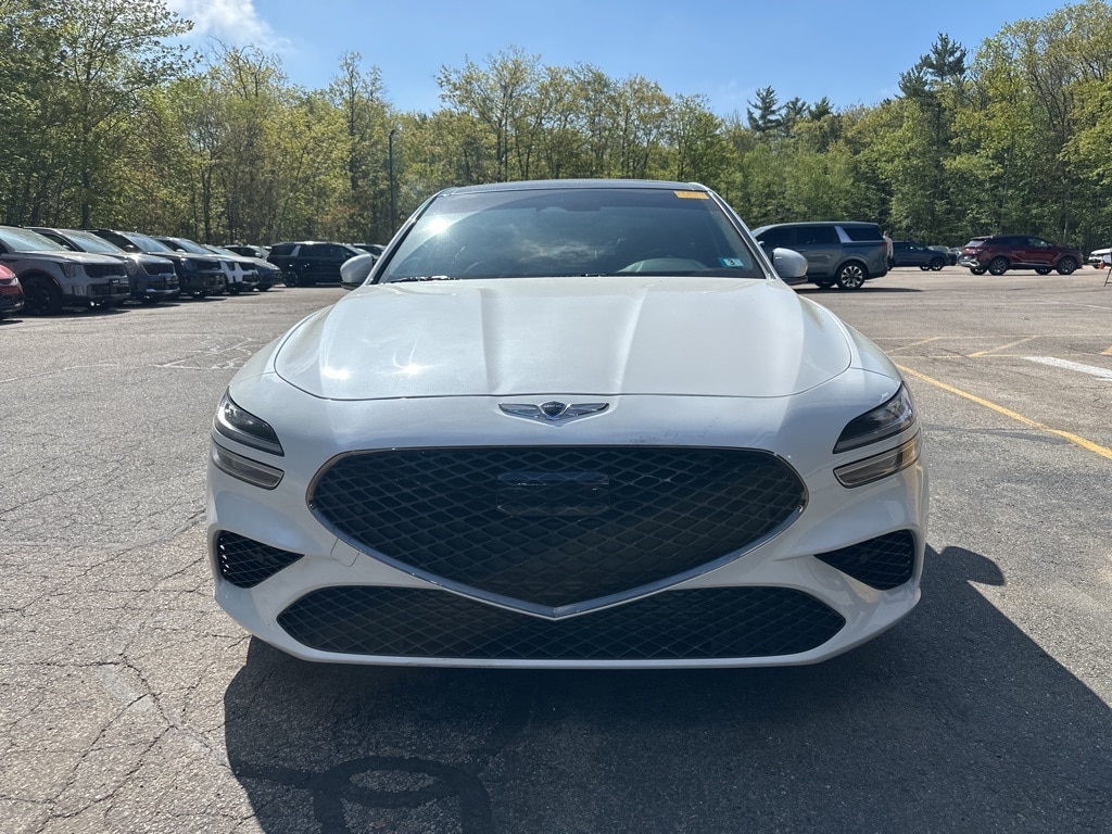 Used 2022 GENESIS G70 Standard with VIN KMTG54TE6NU085460 for sale in North Hampton, NH
